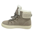women cow suede leather snow  shoes waterproof ankle boots  fur lining Waterproof insulated ladies snow boots