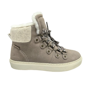 women cow suede leather snow  shoes waterproof ankle boots  fur lining Waterproof insulated ladies snow boots