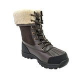 pu suede snow boots women winter fur warm ladies snow boots