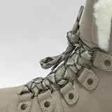 women cow suede leather snow  shoes waterproof ankle boots  fur lining Waterproof insulated ladies snow boots