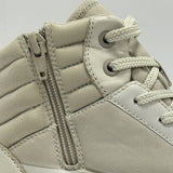 sheep nappa leather waterproof casual shoes ladies hand stitch ankle boots