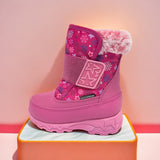nylon snow boots kids winter fur warm snow boots Infants boots
